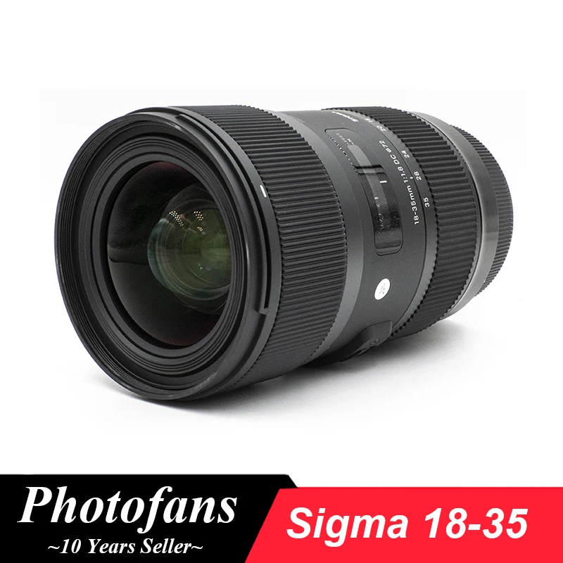 Sigma Obiettivo 18-35Mm F1.8 Art Dc Hsm Per Canon Nikon