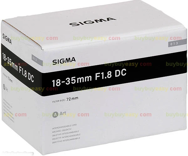 Sigma 18-35Mm F1.8 Dc Hsm Art Lente Per Canon
