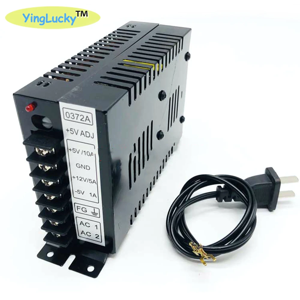 Arcade Jamma Parts 5V 10A 12V 5A Alimentatore Arcade Game Machine Alimentatore Switching Accessori Per Videogiochi 0372A