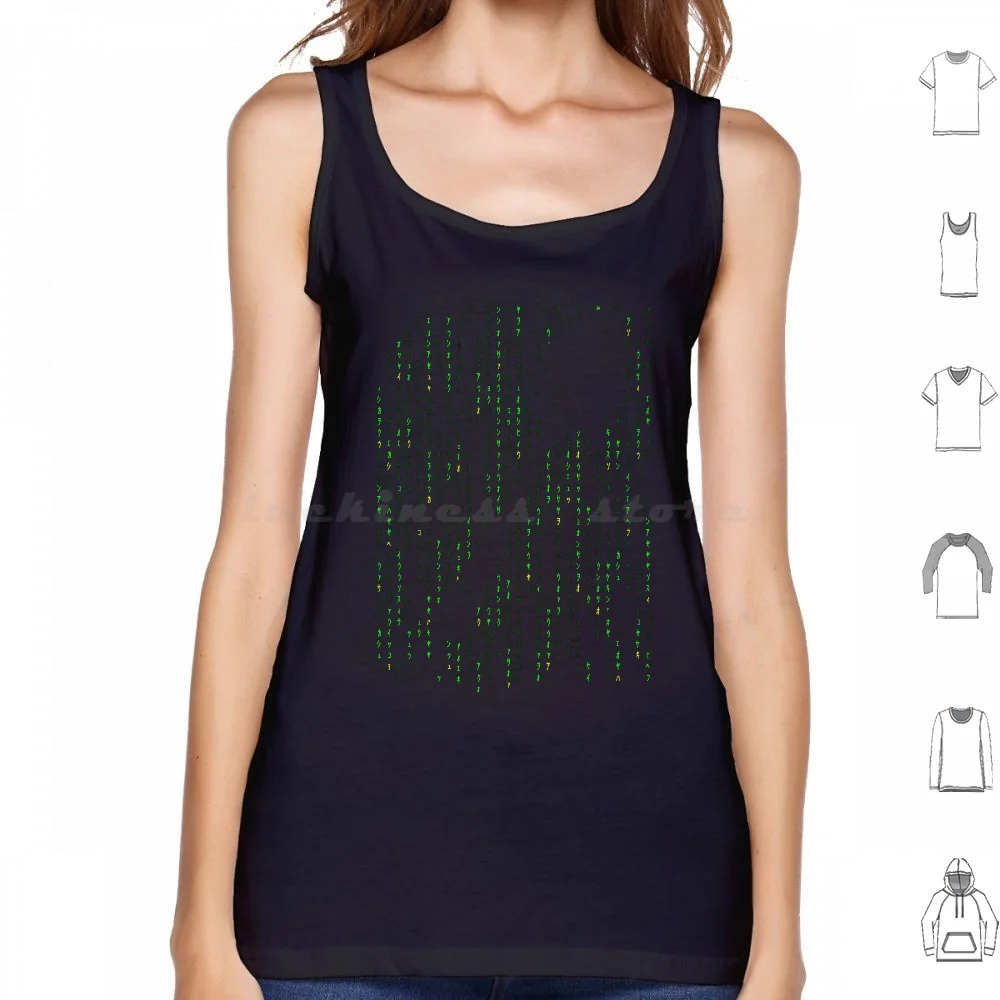 C' È Nessun Cucchiaio Canotte Gilet Senza Maniche Matrix Film Neo Spoon Cuchara Peliculas Sci Fi Cine Codice