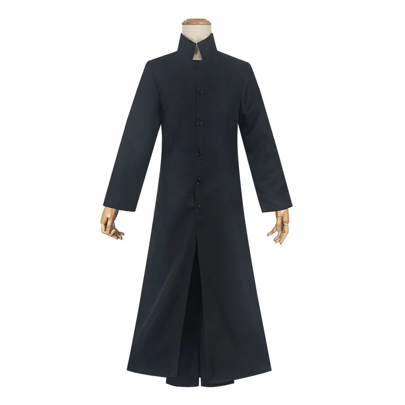 Halloween Movie Matrix Cosplay Neo Costume Adulto