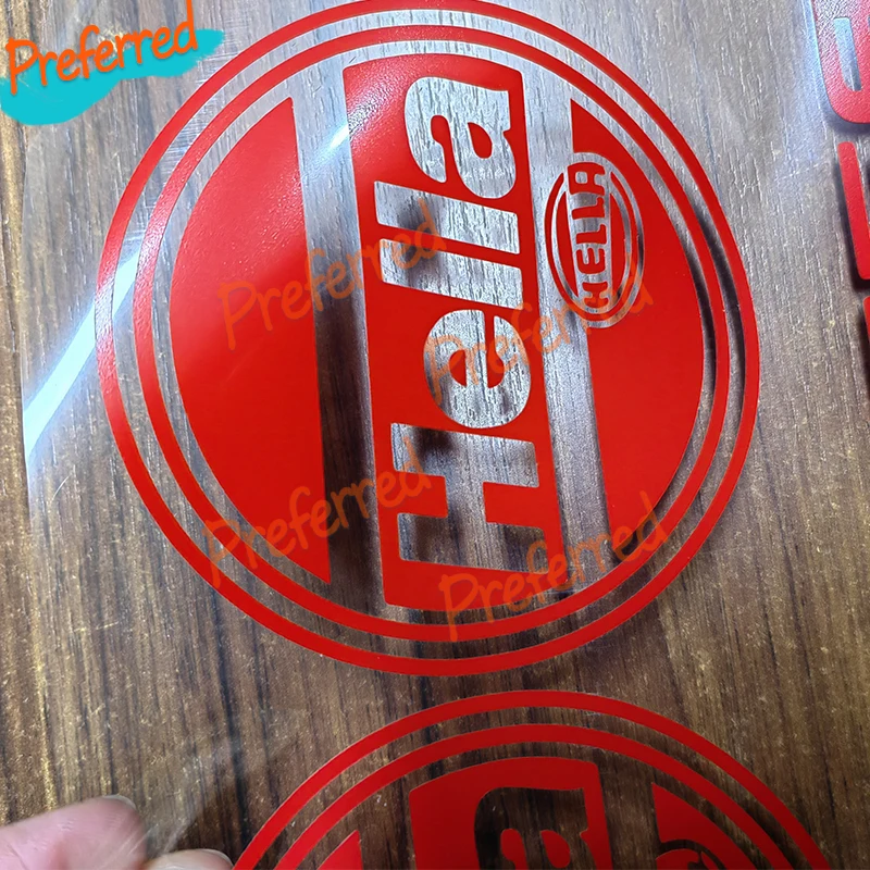 2X Hella Light Cover Decalcomanie Sticker Per Mk2 16V 8V G60 Spot Light Cover