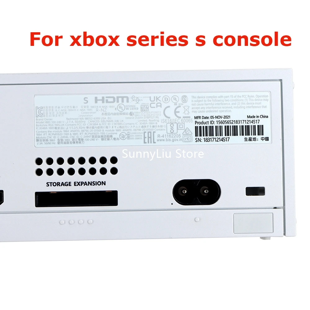 100Pcs Console Sticker Lable Seals Per Xbox Series S Console Housing Sticker Label Per Xbox Series S Console