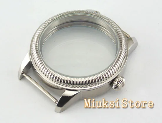 Parnis Watch Style 44Mm Cassa Retro Steel Fit Unitas 6497 6498 Movimento