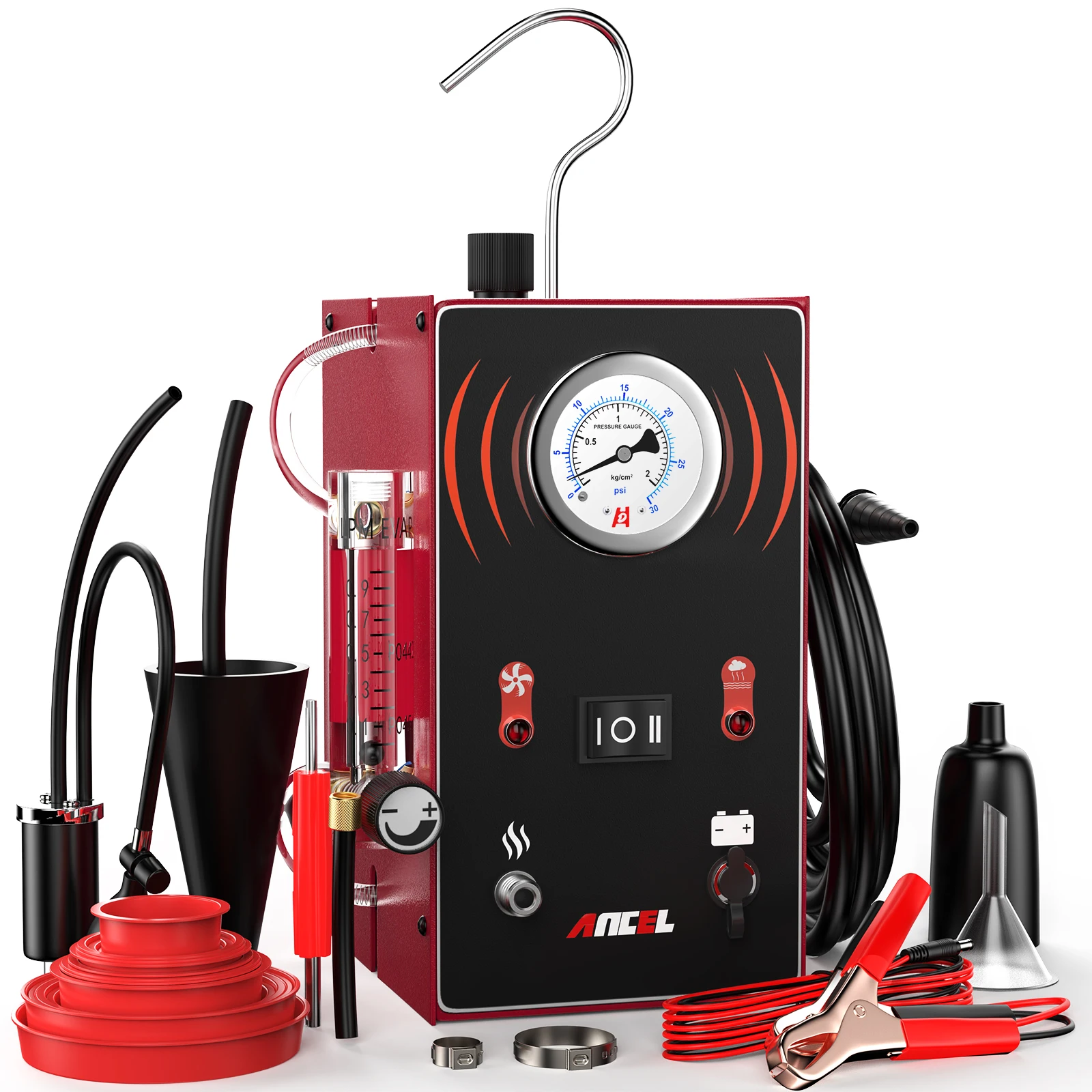 Ancel S300 Rilevatore Di Perdite Di Fumo Per Auto Turbo Evap System Strumenti Diagnostici Generatore Di Fumo Per Tubi Tester Per Analizzatore Di Perdi
