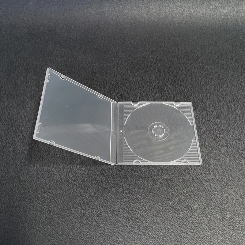 Nuovo 1Pc 8Cm Readstar Trasparente Pp Ultrasottile Standard Dvd Case 3 Pollici Cd Package Scatola Di Immagazzinaggio Cd Portatile