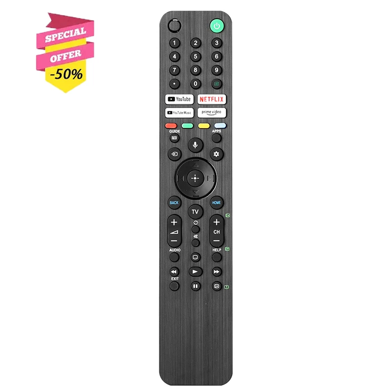 Rmf-Tx520P Telecomando Vocale Per Sony Tv Xr-75Z9J Xr-85Z9J Xr-50X90J Xr-50X94J Xr-55X90J Xr-55X94J Xr-65X90J Xr-65X94J