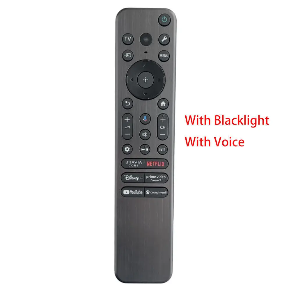 Nuovo Sostituisci Rmf-Tx910U Per Telecomando Tv Vocale Sony 4K 8K Con Retroilluminazione Rmf-Tx900U