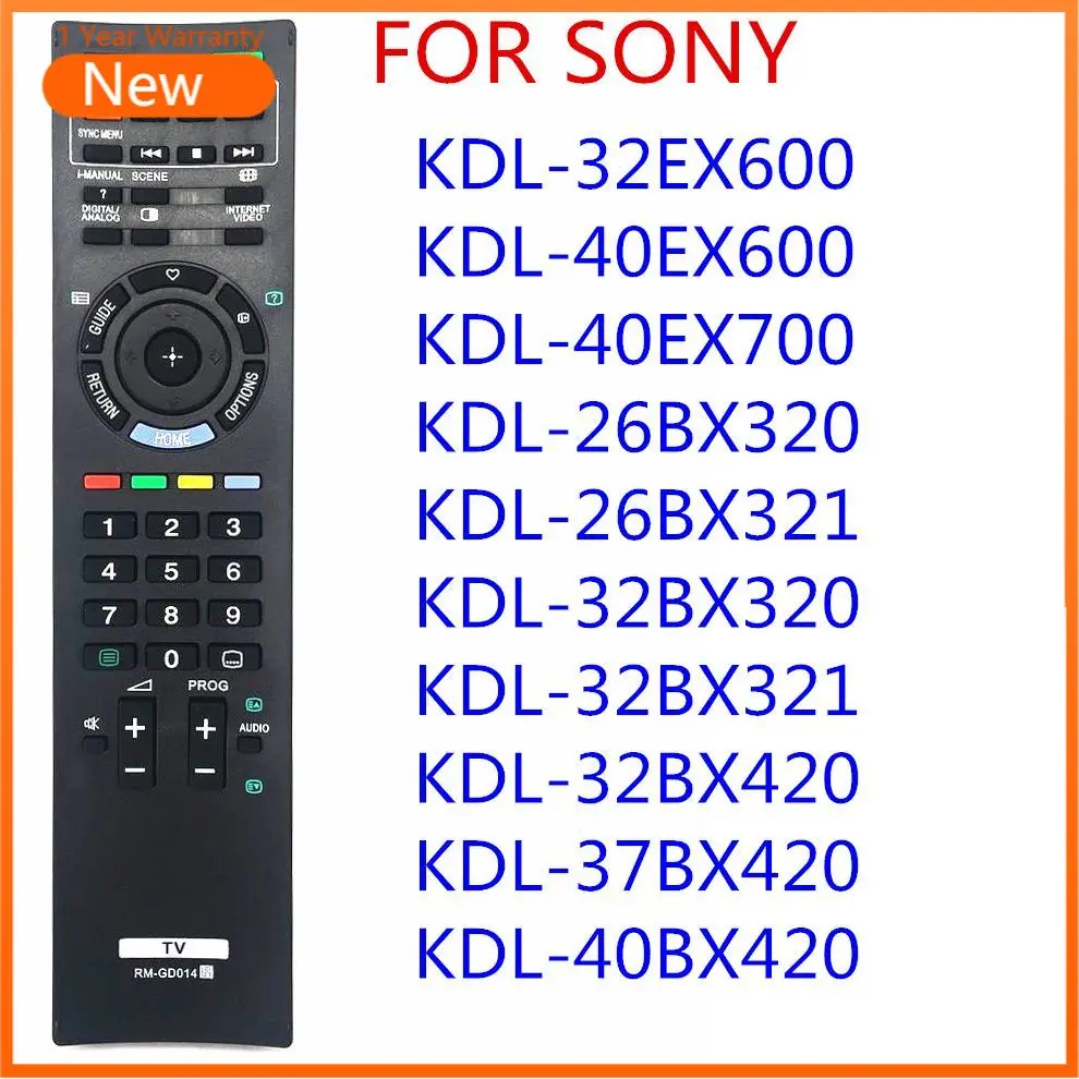 Telecomando Rm-Gd014 Per Sony Rm-Gd005 Kdl-52Z5500 Bravia Lcd Hdtv Tv Kdl-46Z4500 55 Z4500 46 Ex500 Kdl-26Bx320