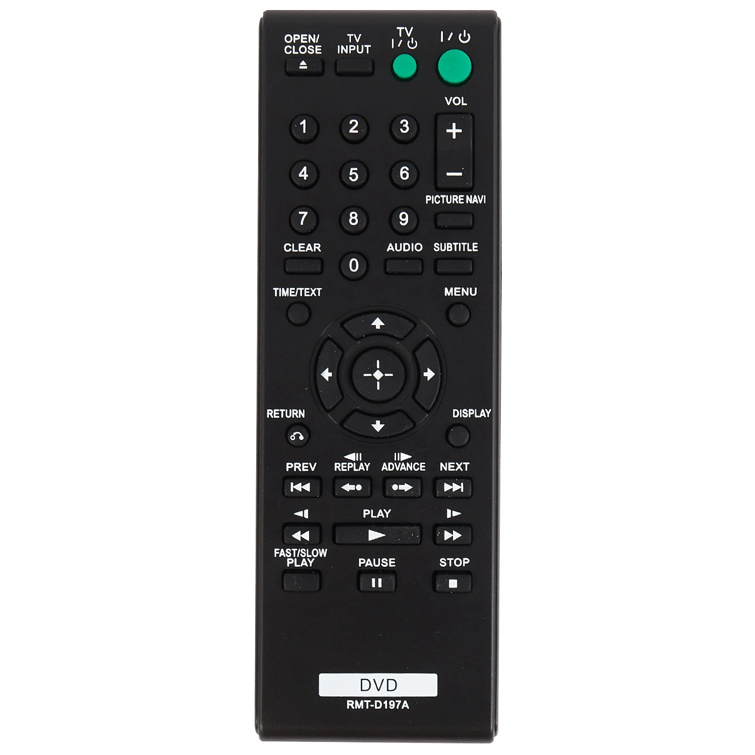 Telecomando Intelligente Rmt-D197A Per Sony Dvd Dvp-Sr210 Dvp-Sr210P Dvp-Sr510H Dvp-Sr510