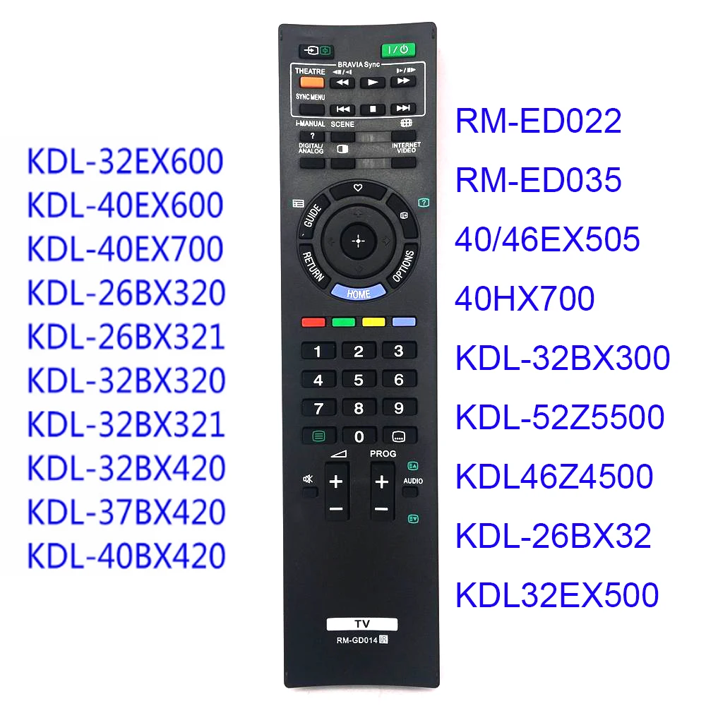 Telecomando Per Sony Rm-Gd014 Rm-Gd005 Kdl-52Z5500 Bravia Lcd Hdtv Tv Kdl-46Z4500 55 Z4500 46 Ex500 Kdl-26Bx320