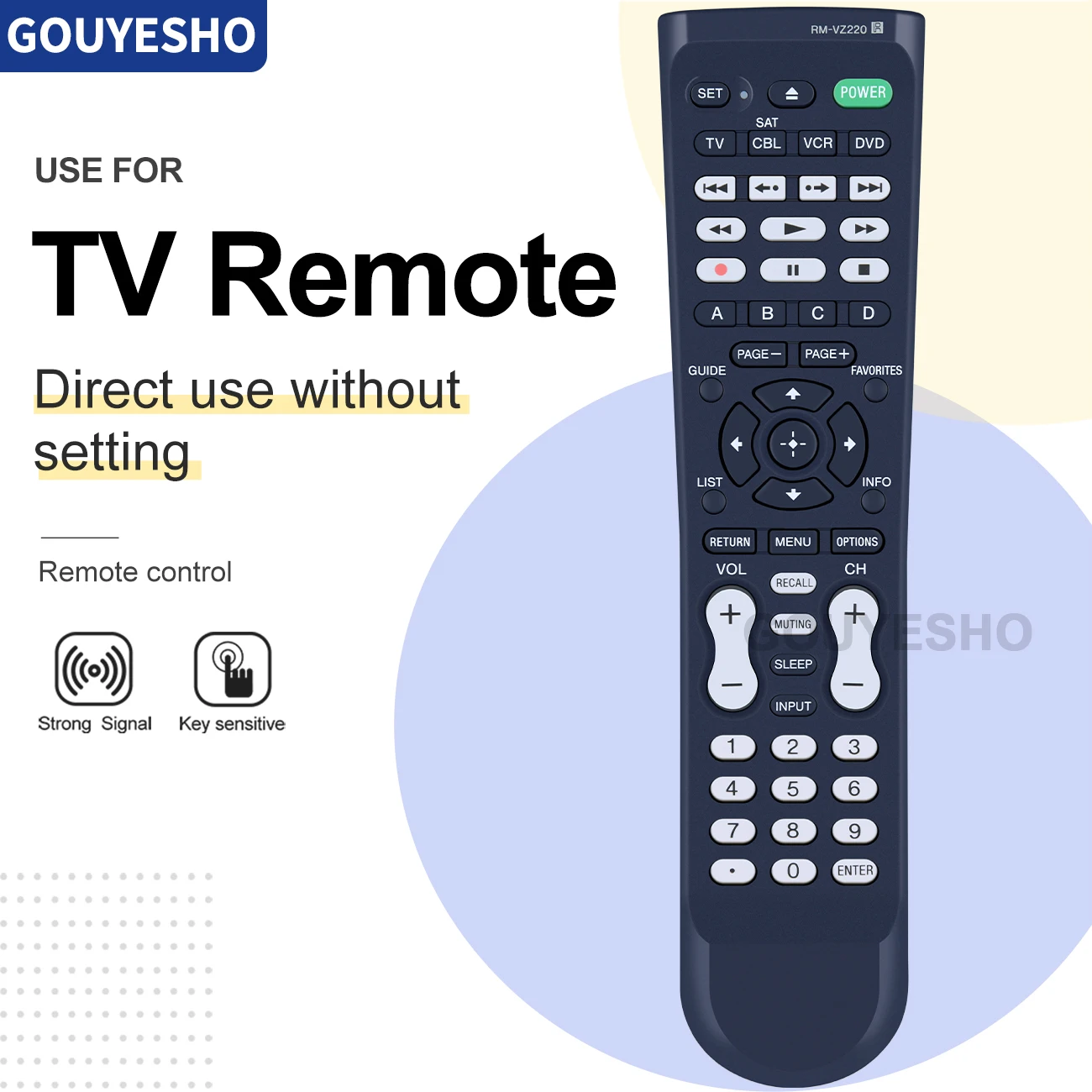 Nuovo Telecomando Rm-Vz220 Per Sony Sat Tv Dvd Bd Player Dvr Vcr