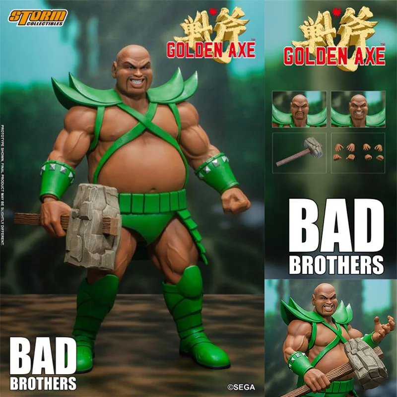 In Magazzino 100% Originale Storm Collectibles Golden Axe Bad Brothers Bbts Sggx07 Figura Esclusiva Action Collection Model Toys