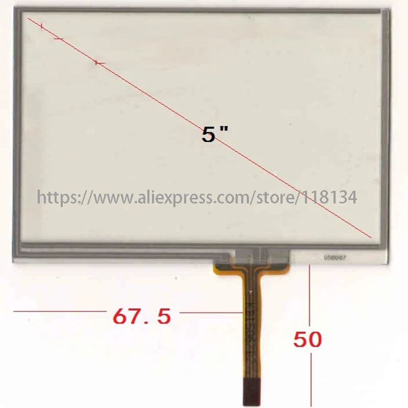 Touch Panel Compatibile Per Kaoss Pad Kp2 Touchscreen Da 5 Pollici A 4 Pollici Per Vetro Sensore Gps Per Auto