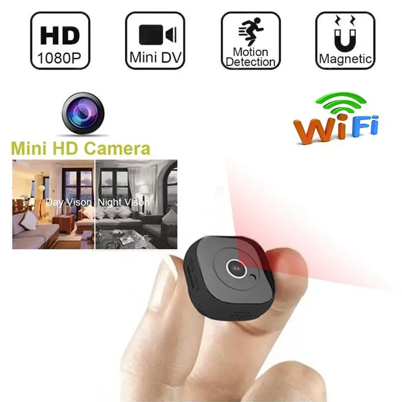Wifi Mini Camera Hd1080P Sport Action Camera Micro Night Vision Motion Sensor Camcorder Videoregistratore Vocale Piccola Batteria Cam