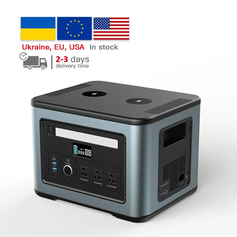 Ladestation & Powerstation Fur Deutschland 3000Watt 3000W 2500W 2400W 2000Wh 2000 W 2000 Watt Centrale Elettrica Portatile Solare