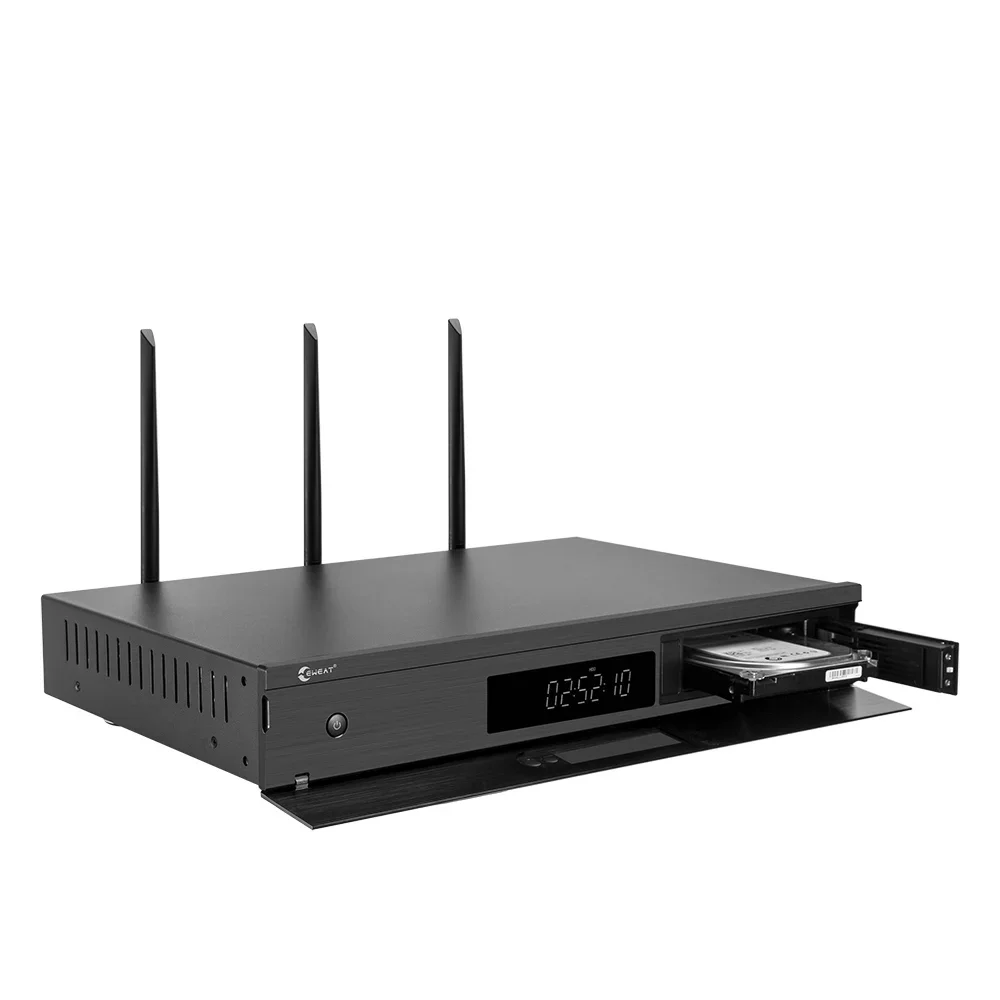 Dual Hdd Blue-Ray Media Player Con 4K 3D Dloby Usb3.0 Nas Server + Decoder Dac Musicale All In One Set Top Box Per La Casa