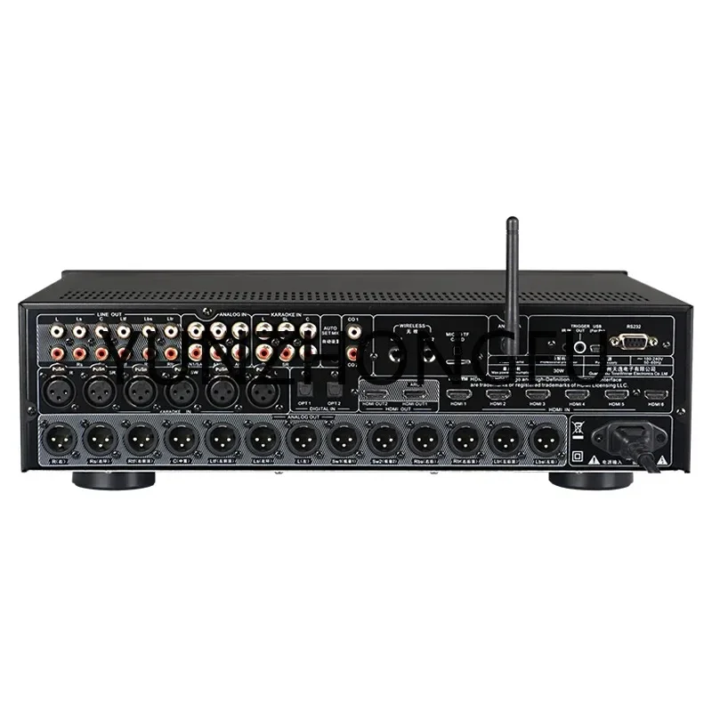 7.2.4 Decodifica 4K Supporto Controllo App/U-Disk/Tf Card E Bt Hd Video K Preamplificatore Decoder Vincitore Ad-7300Hd/Ad-7300Pa + Panorama
