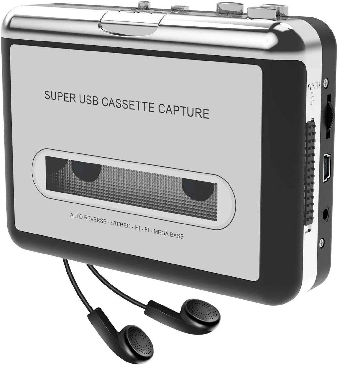 Y & H Cassette Player Usb Cassette To Mp3 Converter Capture Audio Music Player Tape Cassette Recorder