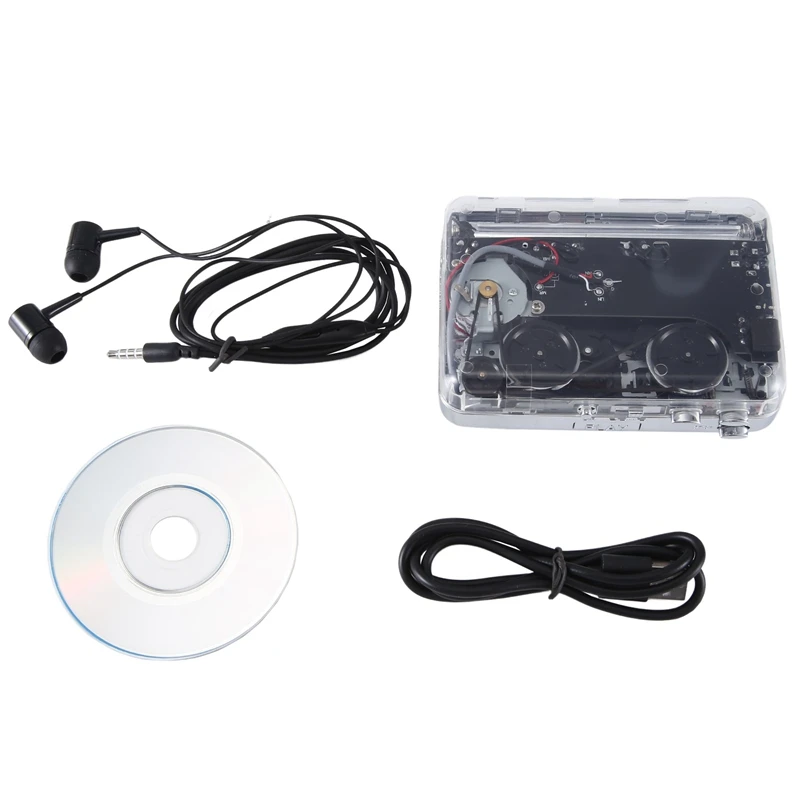 Lettore Di Cassette Da Nastro A Mp3 Convertitore Musicale Audio Acquisizione Usb Walkman Usb Per Laptop E Personal Computer