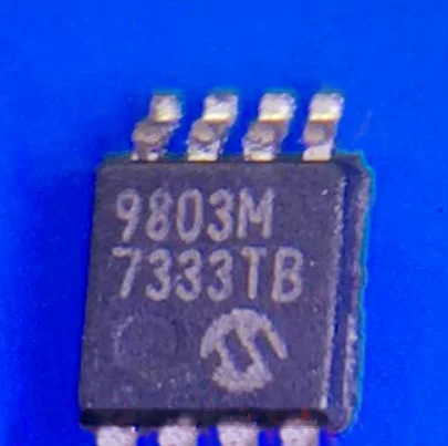 5-100 Pz Mcp9803-M/Ms Mcp9803T-M/Ms Mcp9803 Msop8 Sensore Di Temperatura Ic 100% Nuovo E Originale