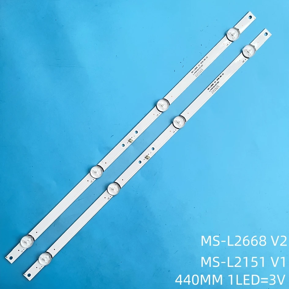 Strisce Di Retroilluminazione A Led Per Telefunken Tf-Led24S49T2 Tf-24S50T2 Ms-L2668 L2151 Cx236Ddm Jl.D24041330-006As-M Muslimate