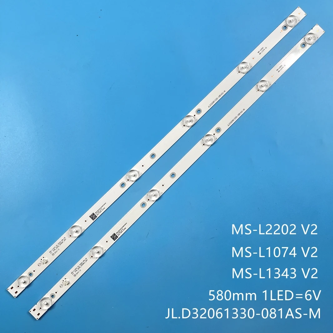 Strisce Di Retroilluminazione A Led Per Tv Per Hamber 32 Hrp5008 32 Hrp5518 Barre Tv A Led Da 32 "Ms-L1343 V2 Cy 2 * 6_3030_300Ma Jl.D32061330-081As-M