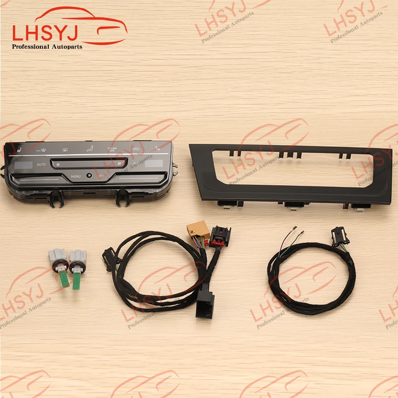 Per Vw Golf 7 7.5 Gti R Upgrade Interruttore Aria Condizionata Automatico Lcd Touch Screen Pannello Condizionatore D'Aria Controllo Clima Digitale