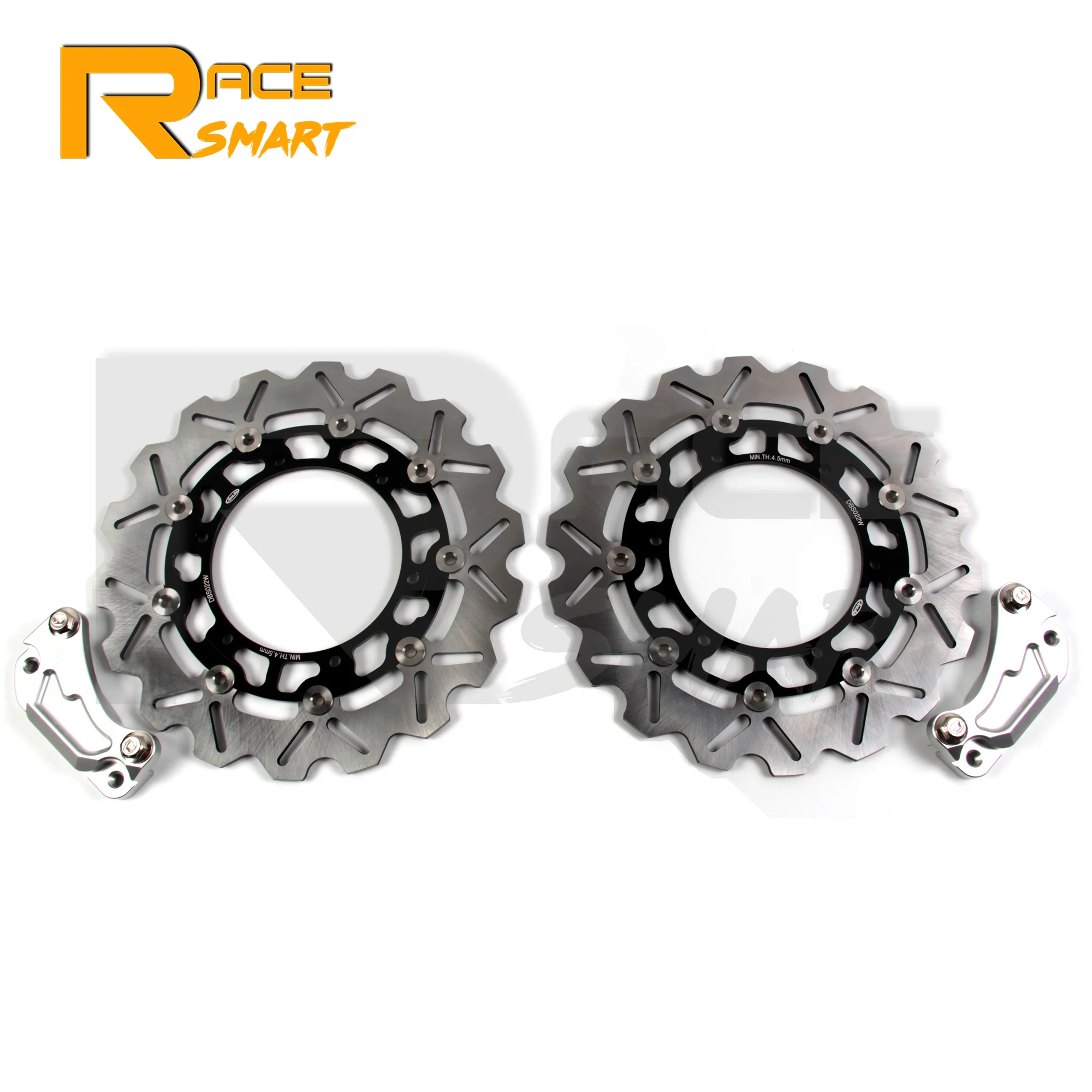 Per Yamaha Xp T-Max 500 2008-2011 296Mm Moto Cnc Dischi Freno Anteriori Dischi Dischi Piastra 2009 2010 Xp-500 Tmax Oversize