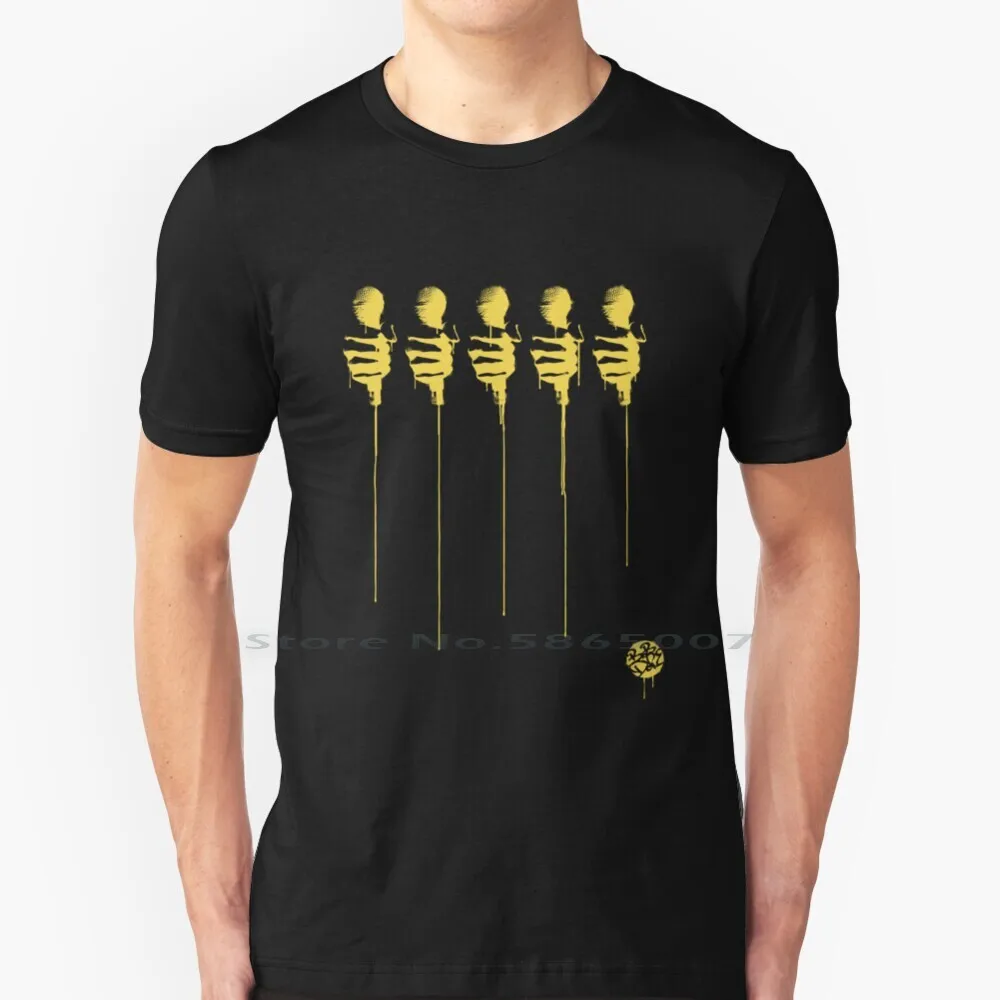 Five Mics T Shirt 100% Cotone 5 Five Mics Source Hip Hop Rap Album Tribe Quest Eric Rakim Ice Cube Brand Nubian De La Soul Nas