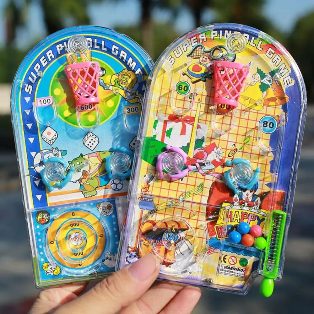 Giocattoli Classici Giochi Vintage Mini Flipper Giocattolo Interattivo Portatile Modello Carino Gioco Da Tavolo Flipper Per Bambini