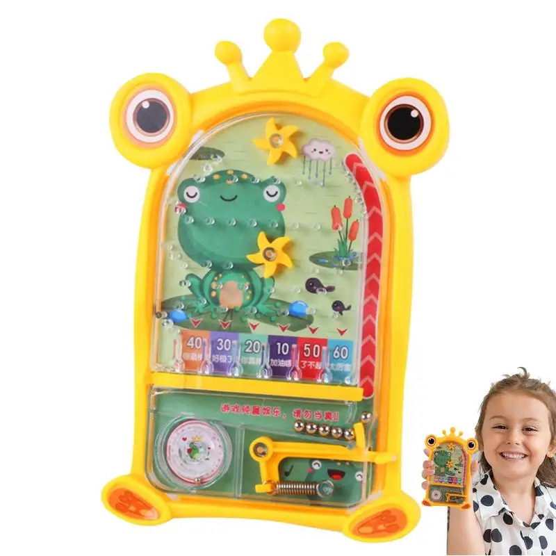 Labirinto Flipper Machine Cartoon Flipper Desktop Maze Game Mini Machine Child Kids Gift Interactive Table Game Machine Battle Toys