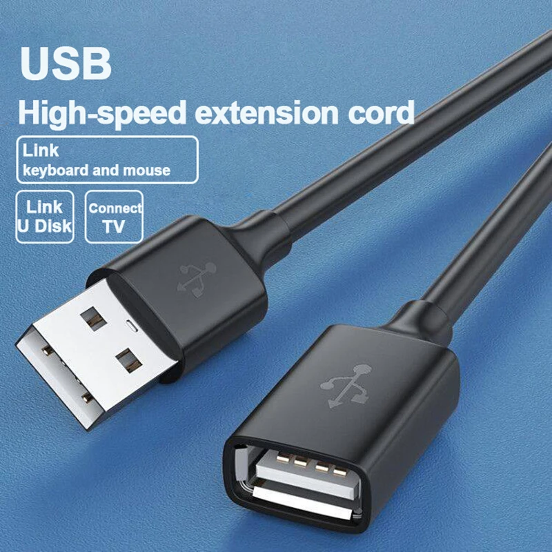 Cavo Di Prolunga Usb 2.0 Cavo Usb Per Smart Tv Ps4 Xbox One Ssd Cavo Da Usb A Extender Mini Usb Ricarica Rapida Data Transfer Cate