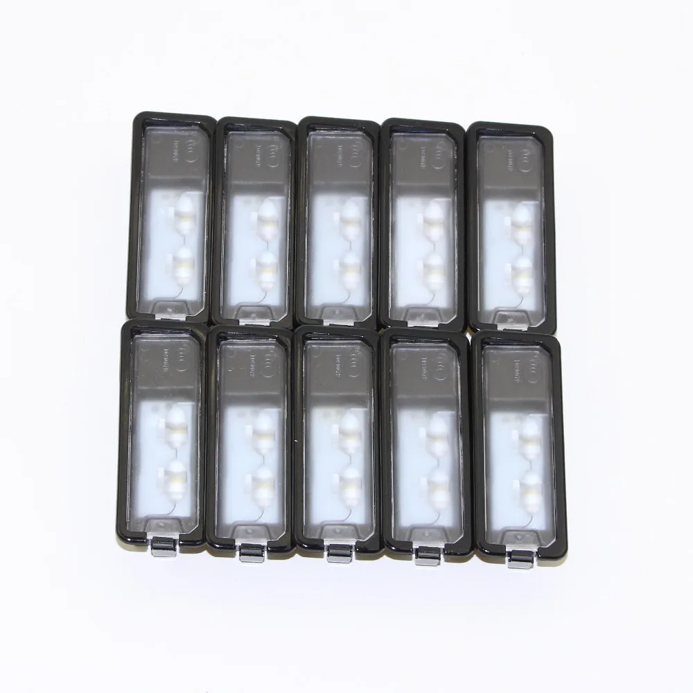 10Pcs Oem Luce Targa Led Lampada Targa Adatta Vw Passat B7 Golf Mk7 Scirocco Cc Polo 6R 35D 943 021 A 1K8 943 021 C