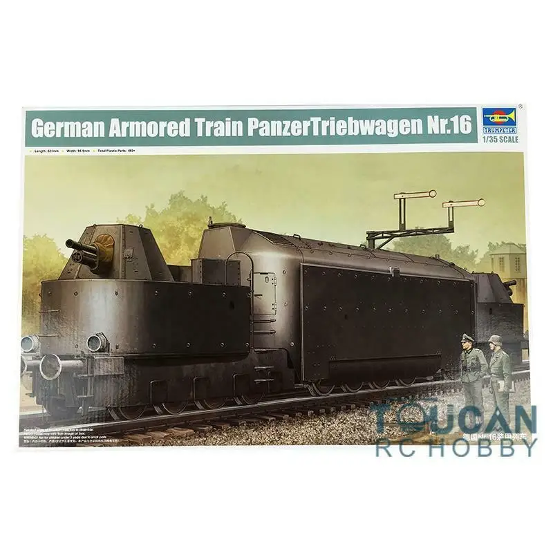Trumpeter 00223 1/35 Blindato Treno Panzer Triebwagen Mr.16 Serbatoio Auto Kit In Plastica Modello Th06931-Smt2