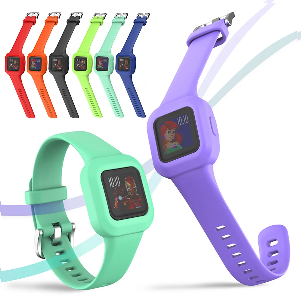 Cinturino Da Polso In Silicone Per Cinturino Di Ricambio Per Cinturino Garminfit Jr3 Per Cinturino Garmin Fit Jr3 Smart Watch