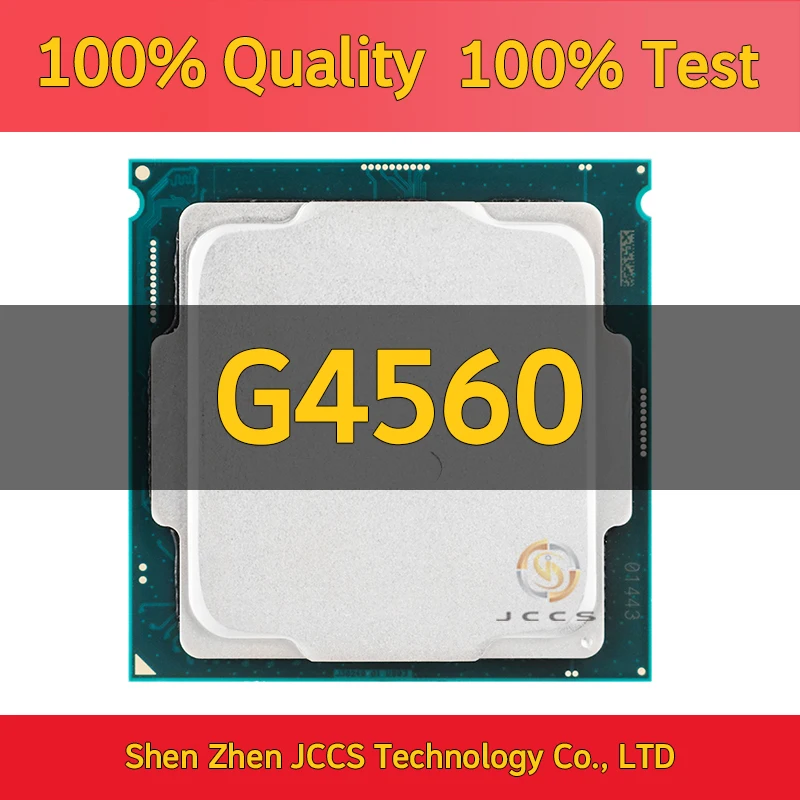 Processore Pentium G4560 Usato 3Mb Di Cache 3.50Ghz Lga1151 Cpu Pc Desktop Dual Core