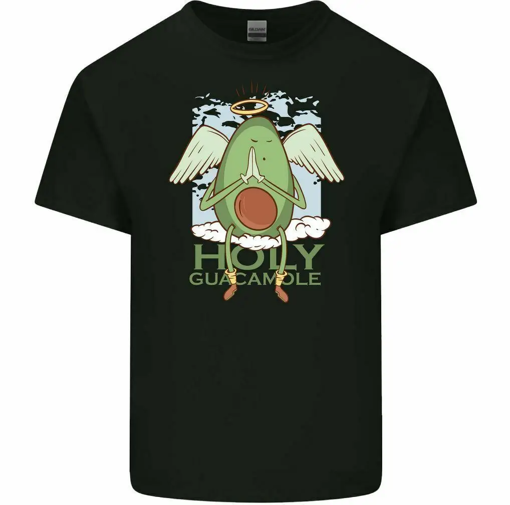 Sapro Guacamole Uomo Devite T-Shirt Ateismo Ateo Cibo Christian Angel