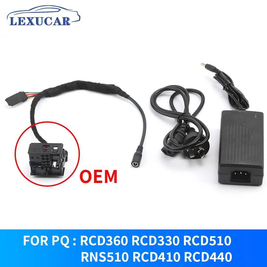 Piattaforma Pq Strumento Di Test Radio Mib Sulla Scrivania Con Canbus Per Vw Rcd360 Rcd330 Rcd510 Rns510 Rcd410 Rcd440 Test Bluetooth Unità Principale