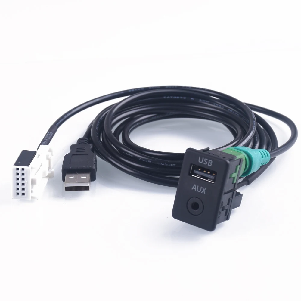 Per Volkswagen Rcd510 Rcd310 Rcd300 Per Vw Polo Golf Mk5 Mk6 Touran Touran Aux Interruttore Usb