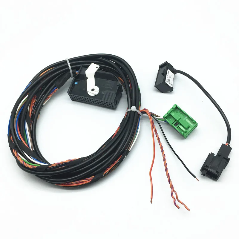 Per Rcd510 Rns510 Auto Bluetooth Cablaggio Del Cavo Del Microfono Kit 9W2 9W7 9Zz Modulo Bluetooth Cavo Per Passat Golf Tiguan