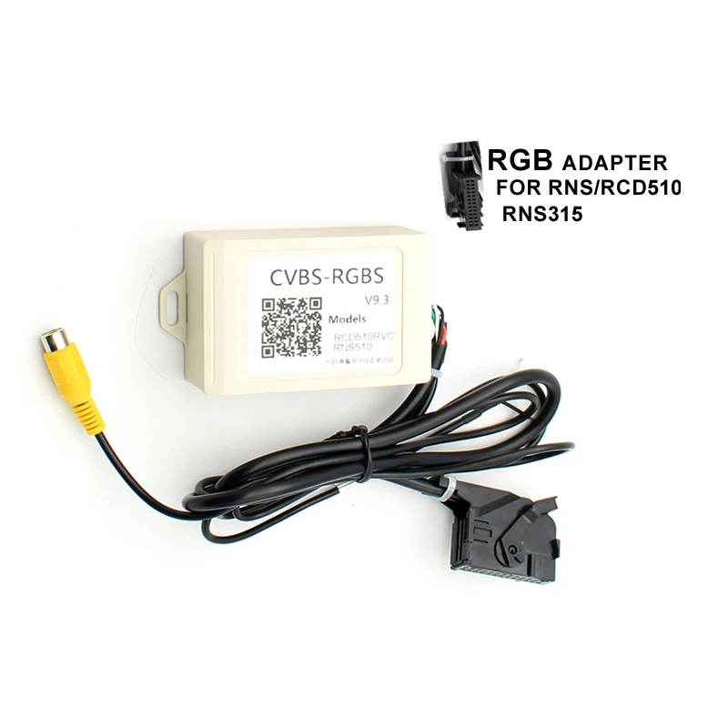 Adattatore Rgb Per Adattatore Convertitore Di Segnale Cvbs Per Fotocamera Aftermarket Rns315 Rns510 Rcd510 Rgb A Cvbs