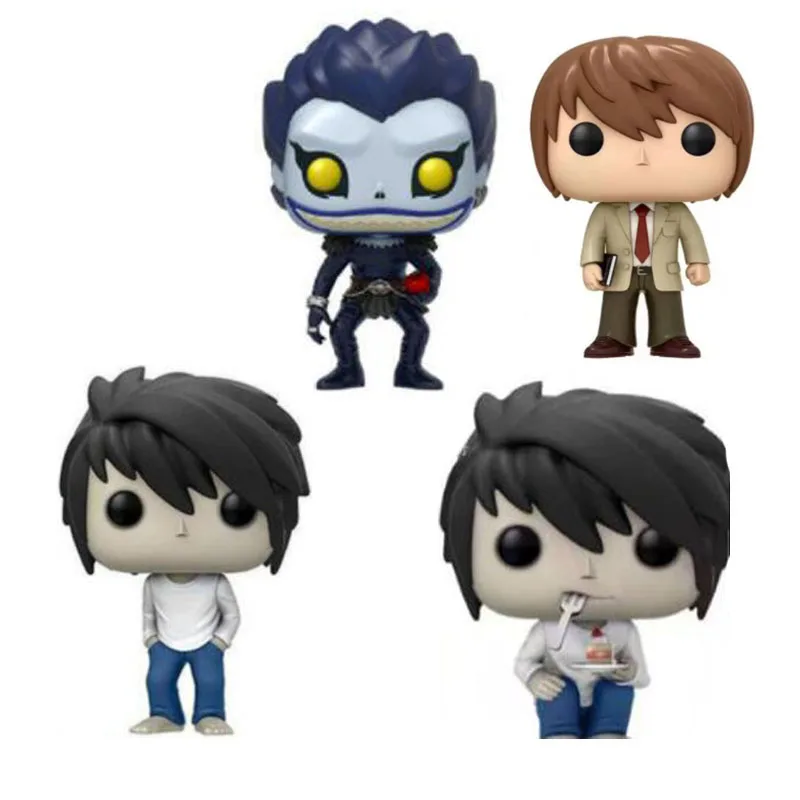 Anime Death Note Ryuk & L Light 10Cm Action Figure Toys