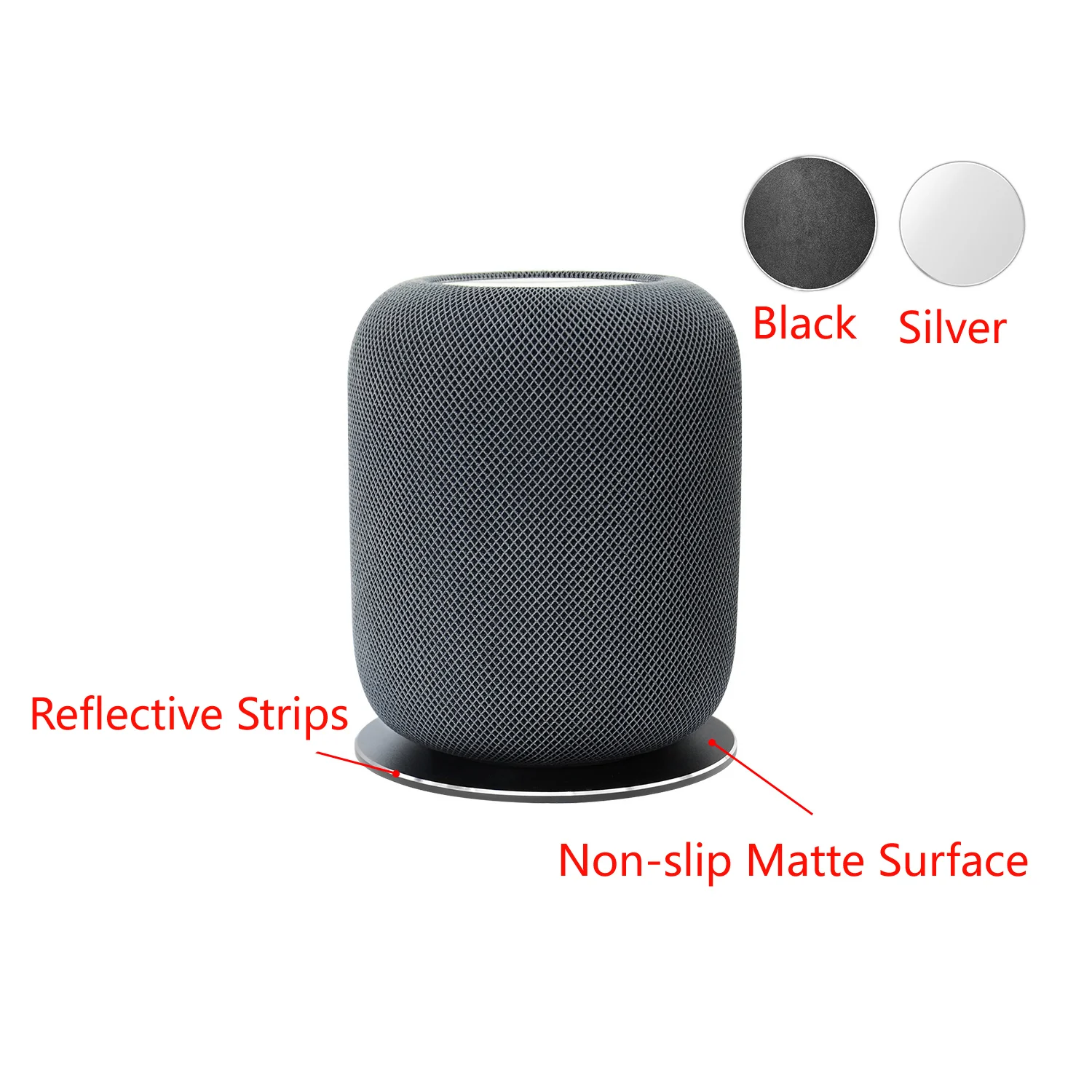 Cuscino Per Tappetino Da Tavolo In Metallo Per Apple Homepod 1 2 Altoparlante Intelligente Wireless
