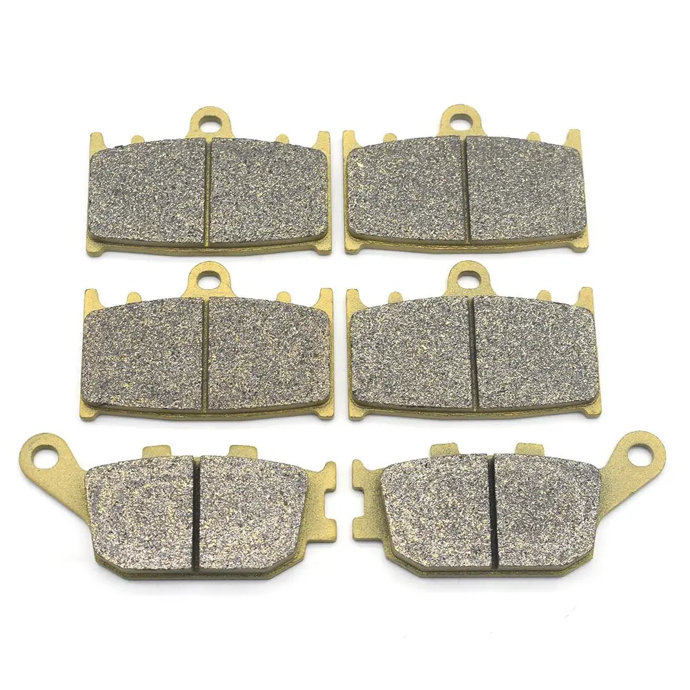 Front Rear Brake Pads Sets For Suzuki Gsf650 Bandit Gsf 650 2007-2015 Gsx650 Gsx 650 2007-2015 Sv1000 Sv 1000 Naked 2003-2007