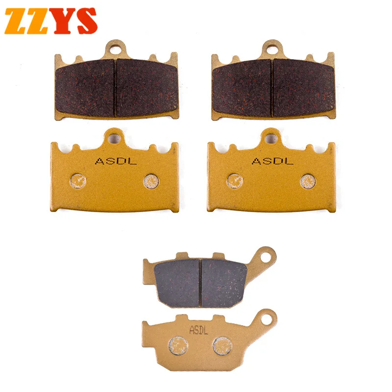650Cc Motorcycle Ceramic Front And Rear Brake Pads Disc Set For Suzuki Sv650 Abs Sv 650 2019 2020 2021