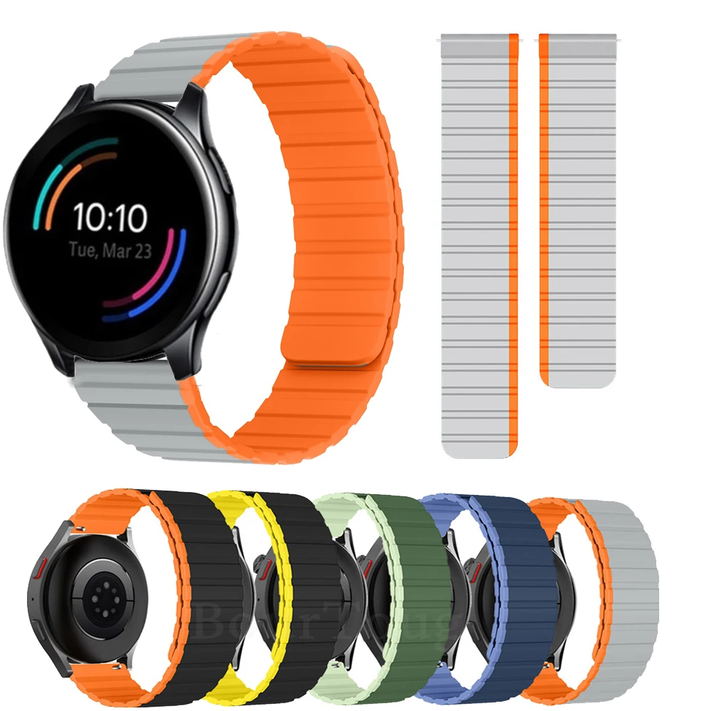 Cinturino Magnetico Per One Plus Watch Cinturino Sportivo In Silicone Per One Plus Smart Watchband Bracciale Accessori Di Ricambio