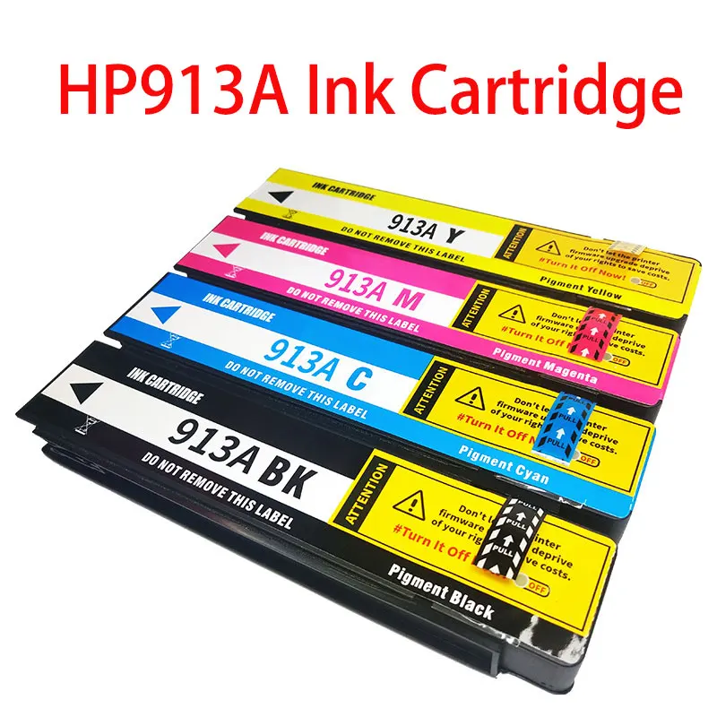 Compatibile Per Cartuccia D'Inchiostro Hp 913 913A 913 913A Pagewide 352Dw 377Dw Pagewide Pro 452Dw 452Dn 477Dw 477Dn Stampante