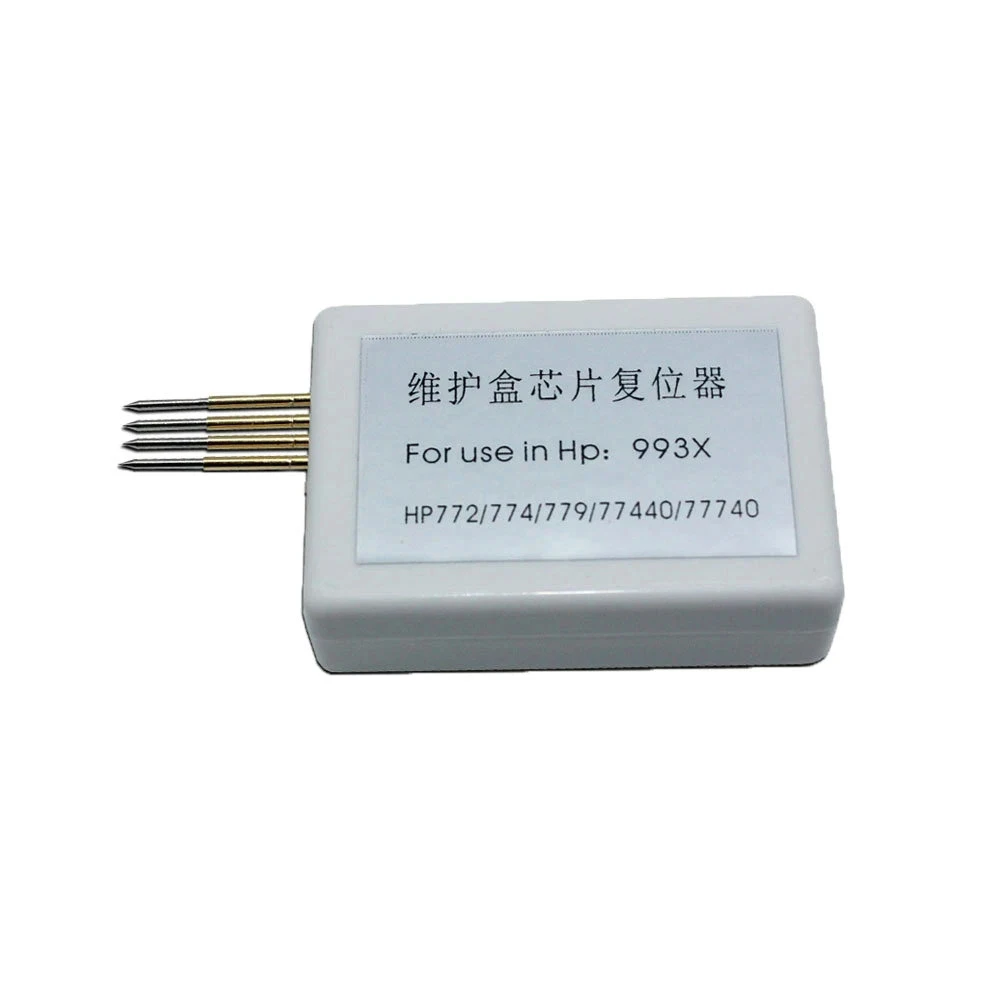 1X Chip Resetter Compatibile Per Hp 991 990 992 993 Resetter Serbatoio Di Manutenzione Per Stampante Hp 755Dn 774Dn 750Dn 772Dn 7777Zs