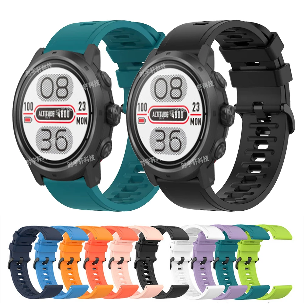 Cinturino In Silicone Per Coros Apex 2 Pro Gps Smart Watch Bracciale Sportivo Per Coros Pace 2/Apex 42Mm 46Mm/Apex Pro Uomo Donna Band